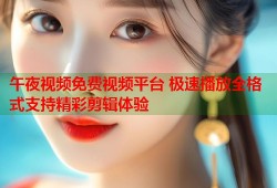 午夜视频免费视频平台 极速播放全格式支持精彩剪辑体验