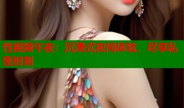 性视频午夜：沉浸式夜间体验，尽享私密时刻