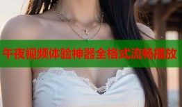 午夜视频体验神器全格式流畅播放