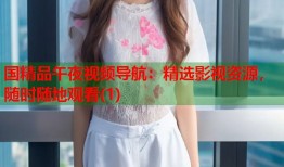 国精品午夜视频导航：精选影视资源，随时随地观看(1)