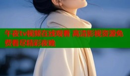 午夜tv视频在线观看 高清影视资源免费看尽精彩夜晚