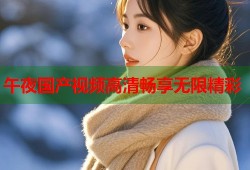 午夜国产视频高清畅享无限精彩