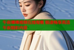 午夜嘿嘿视频在线观看 极速畅享高清午夜精彩内容