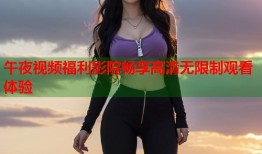 午夜视频福利影院畅享高清无限制观看体验