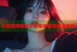 午夜视频播放平台畅享极致高清体验