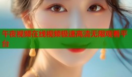 午夜视频在线视频极速高清无限观看平台