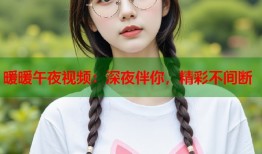 暖暖午夜视频：深夜伴你，精彩不间断
