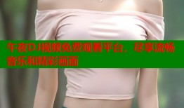 午夜DJ视频免费观看平台，尽享流畅音乐和精彩画面