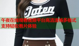 午夜在线观看视频平台高清流畅多格式支持轻松看片体验