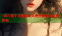 1000集午夜视频全集免费看高清流畅体验
