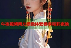 午夜视频用力极致体验畅享精彩夜晚