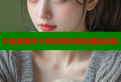 午夜视频不卡高清畅享极速播放体验