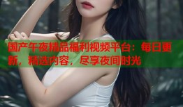 国产午夜精品福利视频平台：每日更新，精选内容，尽享夜间时光