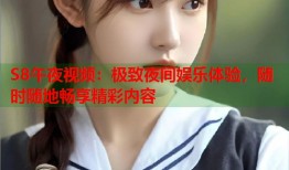 S8午夜视频：极致夜间娱乐体验，随时随地畅享精彩内容