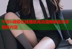 午夜h视频在线播放高清流畅体验尽享精彩内容