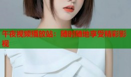 午夜视频播放站：随时随地享受精彩影视