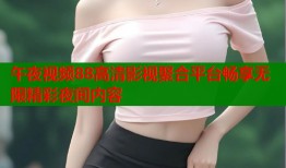 午夜视频88高清影视聚合平台畅享无限精彩夜间内容