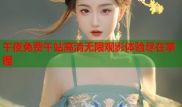 午夜免费午站高清无限观影体验尽在掌握