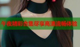 午夜精彩合集尽享高清流畅体验