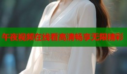 午夜视频在线看高清畅享无限精彩