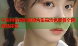 午夜电影福利视频合集高清免费看全网精选体验