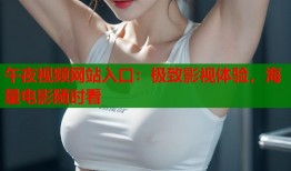午夜视频网站入口：极致影视体验，海量电影随时看