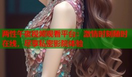 两性午夜视频观看平台：激情时刻随时在线，尽享私密影院体验