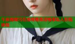午夜视频污在线观看高清畅享私人影院体验