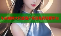 午夜视频大尺度国产高清免费观看平台
