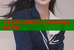 午夜视频在线播放平台 极速体验畅享精彩内容