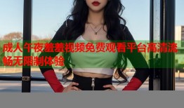 成人午夜羞羞视频免费观看平台高清流畅无限制体验