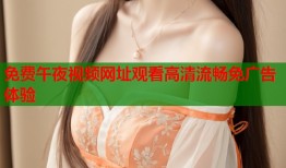 免费午夜视频网址观看高清流畅免广告体验