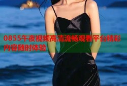 0855午夜视频高清流畅观看平台精彩内容随时体验