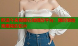 欧美午夜视频在线播放平台：随时随地观看精彩影片