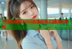 午夜免视频2000高清畅享无限精彩体验