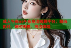 成人午夜aa午夜高清视频平台：精选影片，随时观看，高清体验