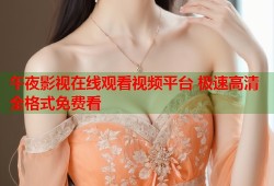午夜影视在线观看视频平台 极速高清全格式免费看