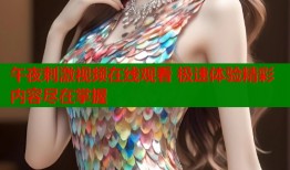 午夜刺激视频在线观看 极速体验精彩内容尽在掌握