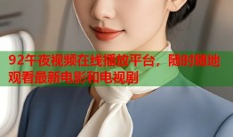 92午夜视频在线播放平台，随时随地观看最新电影和电视剧