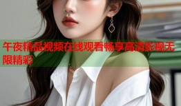 午夜精品视频在线观看畅享高清影视无限精彩