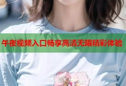 午夜视频入口畅享高清无限精彩体验