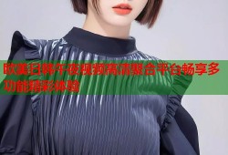 欧美日韩午夜视频高清聚合平台畅享多功能精彩体验