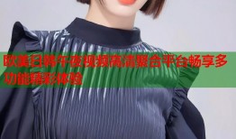 欧美日韩午夜视频高清聚合平台畅享多功能精彩体验