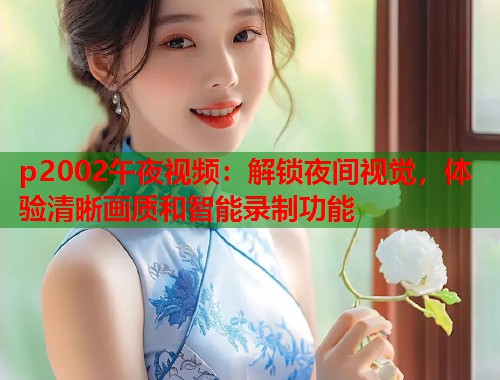 p2002午夜视频：解锁夜间视觉，体验清晰画质和智能录制功能