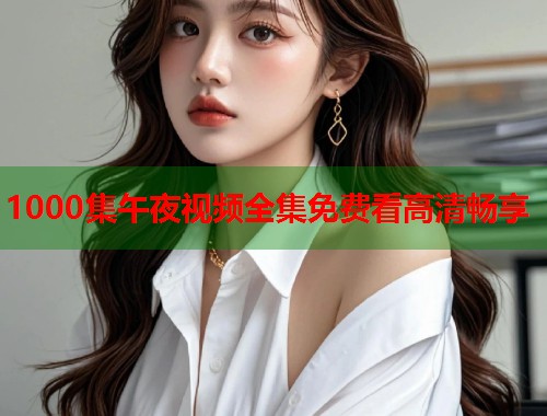 1000集午夜视频全集免费看高清畅享