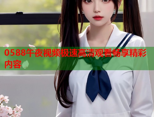 0588午夜视频极速高清观看畅享精彩内容