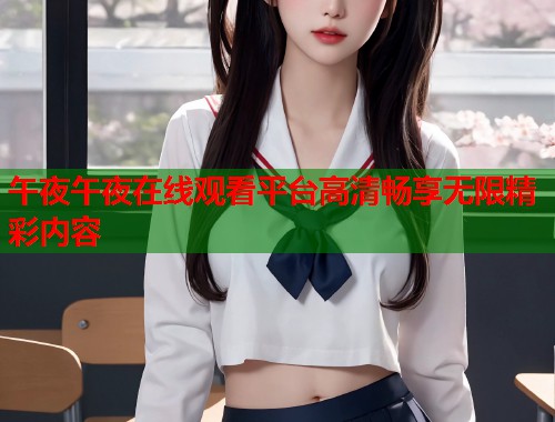 午夜午夜在线观看平台高清畅享无限精彩内容