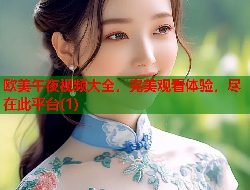 欧美午夜视频大全，完美观看体验，尽在此平台(1)