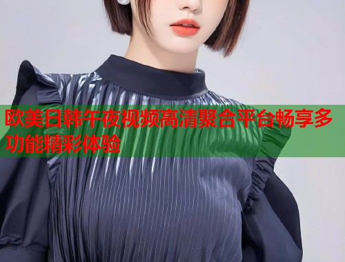 欧美日韩午夜视频高清聚合平台畅享多功能精彩体验